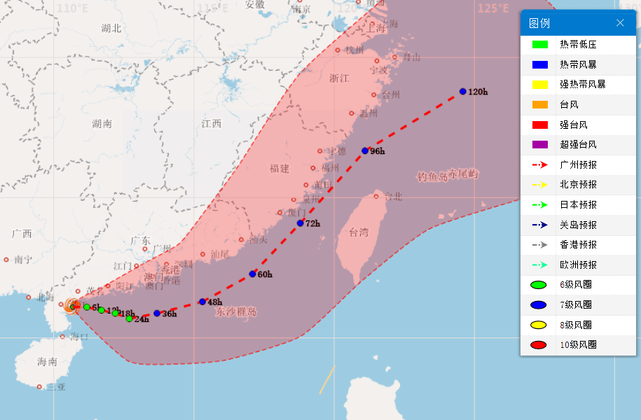 台风又要来了!桂城未来一周天气