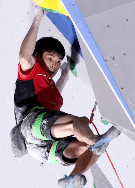 东京|攀岩首次亮相奥运会，潘愚非出现重大失误无缘决赛