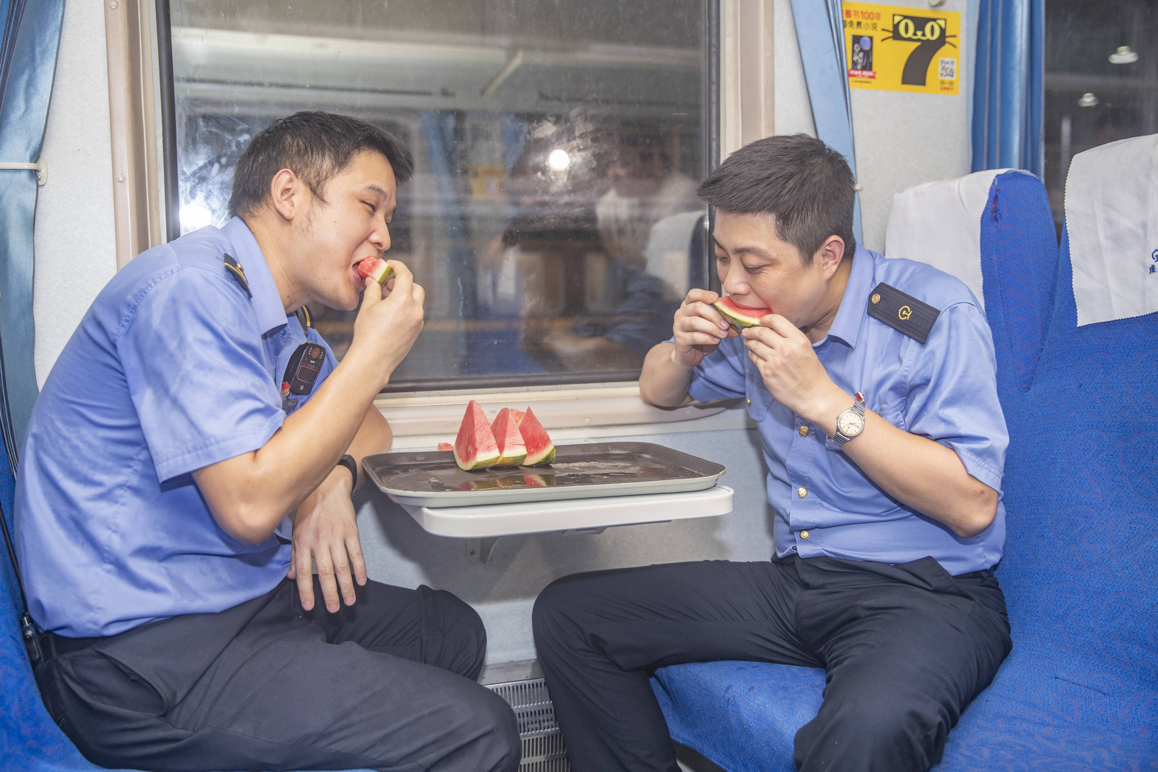 桑拿车厢里的守车人