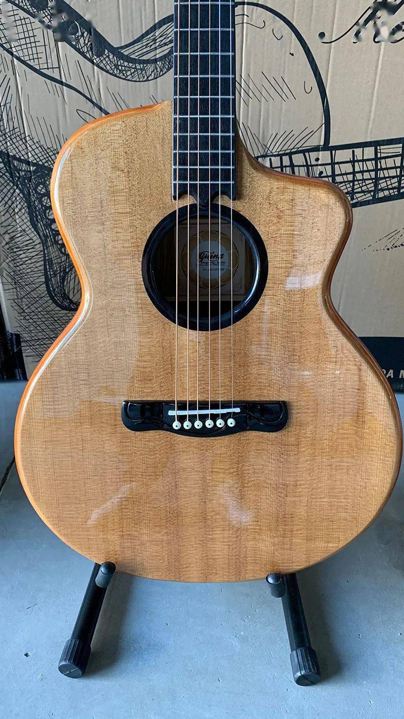 隆重到货美丽达吉他中国旗下品牌guina联名款吉他欢迎体验