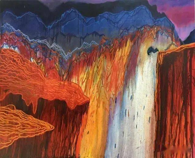 写生啦绘画是一种思维形式德国当代艺术家丹尼尔里希特作品