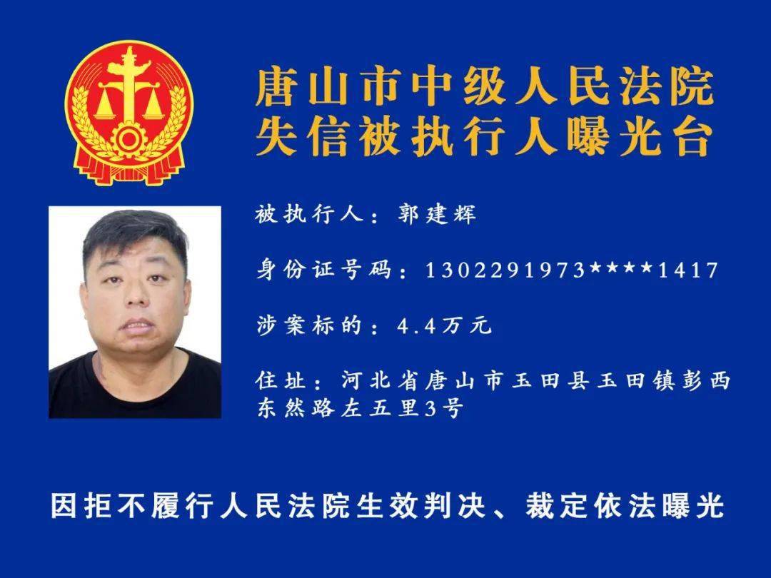 唐山:实名曝光这10人!