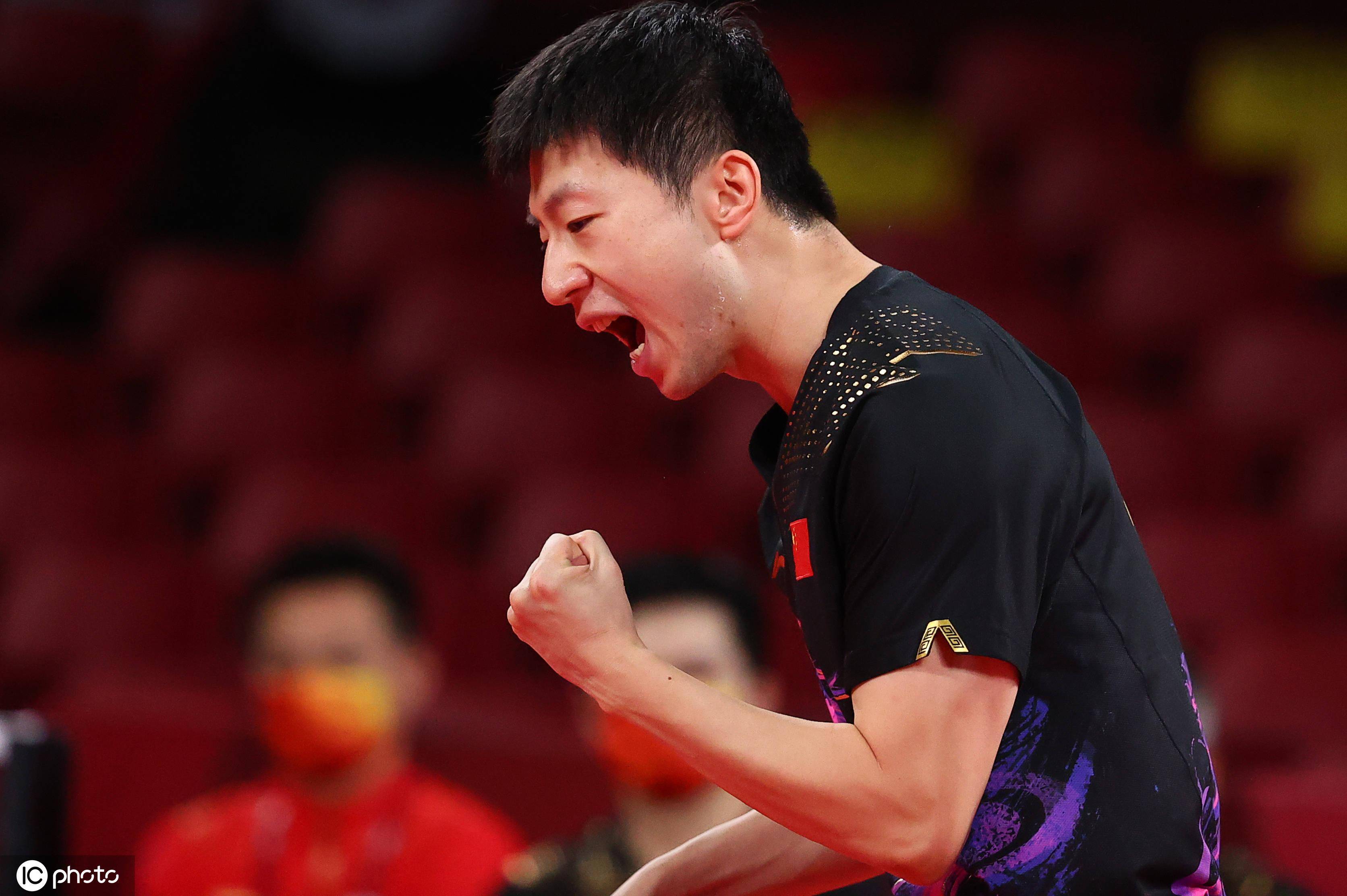 中国乒乓球男子团体三人组没有让球迷失望,中国乒乓男团依旧是冠军.