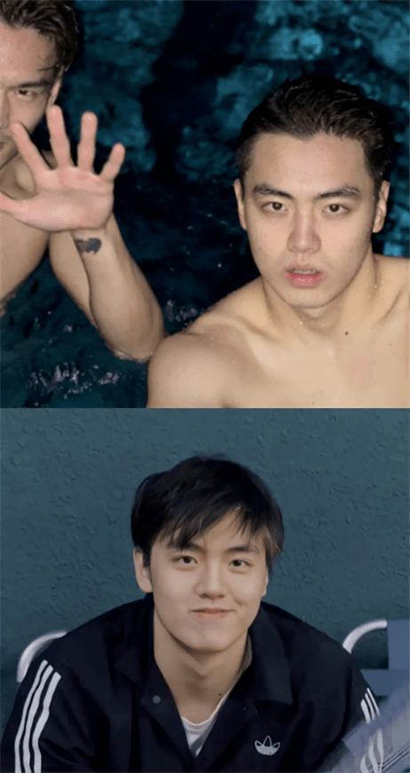 根据帅哥的朋友也是帅哥定律,小张还有一位队友小吴—— 吴俊杰.