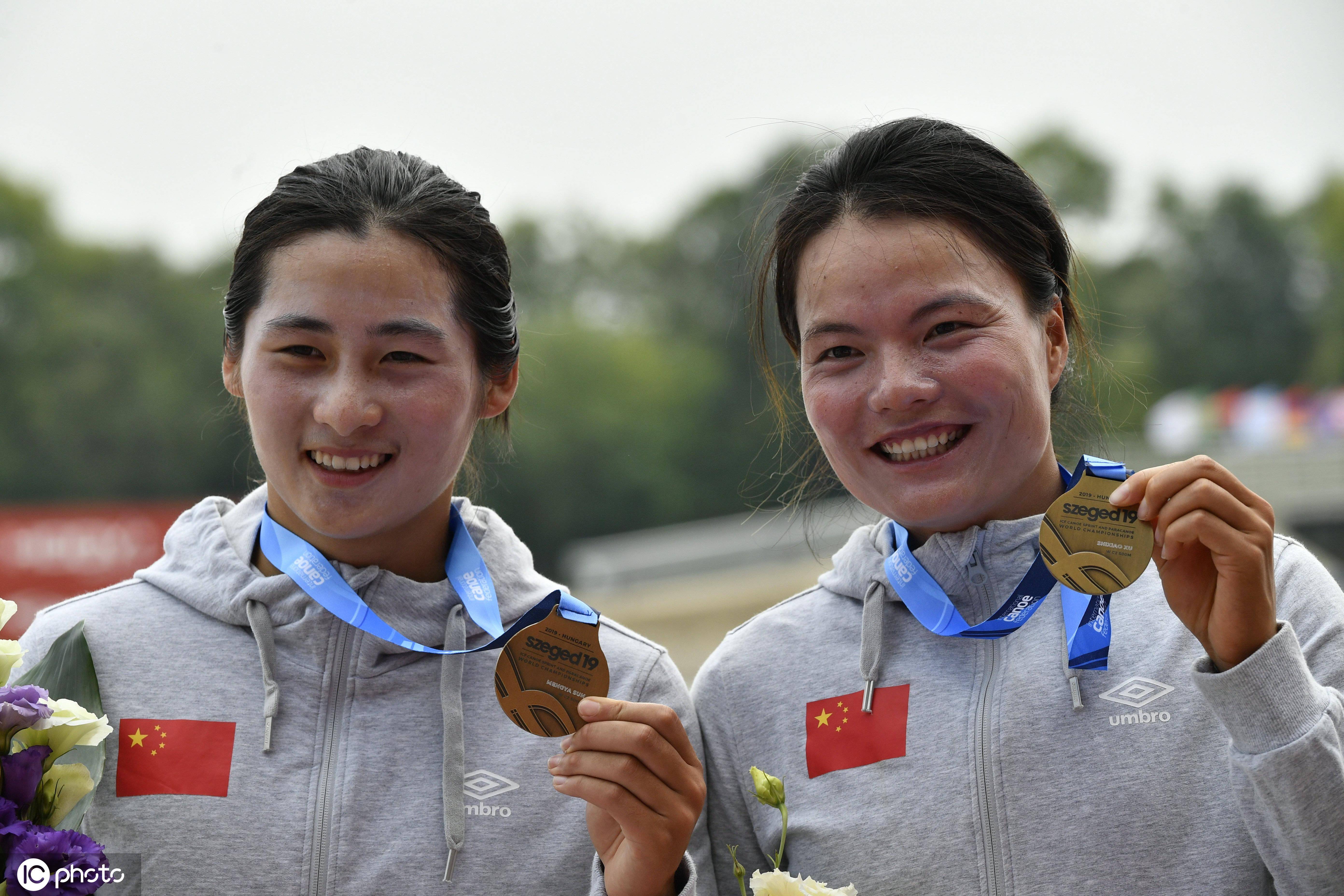 北京时间8月7日,东京奥运会女子双人划艇500米决赛中,中国组合孙梦雅