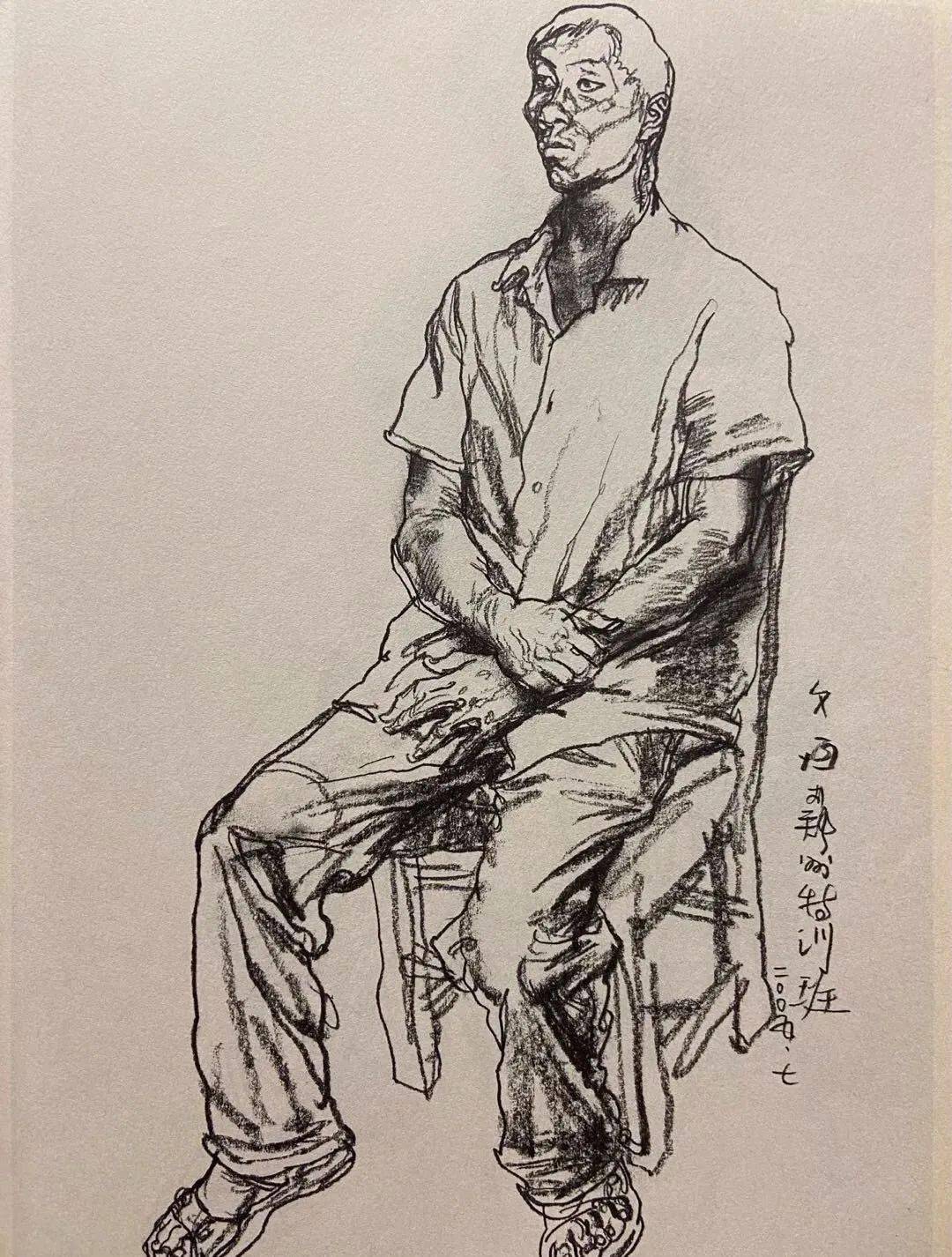 南开大学副教授张文恒速写欣赏