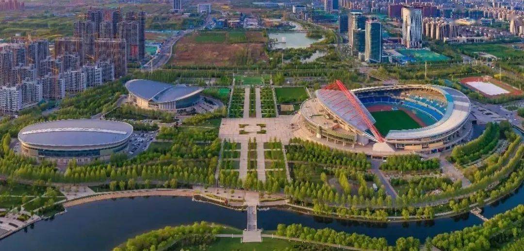 淄博市体育中心图片