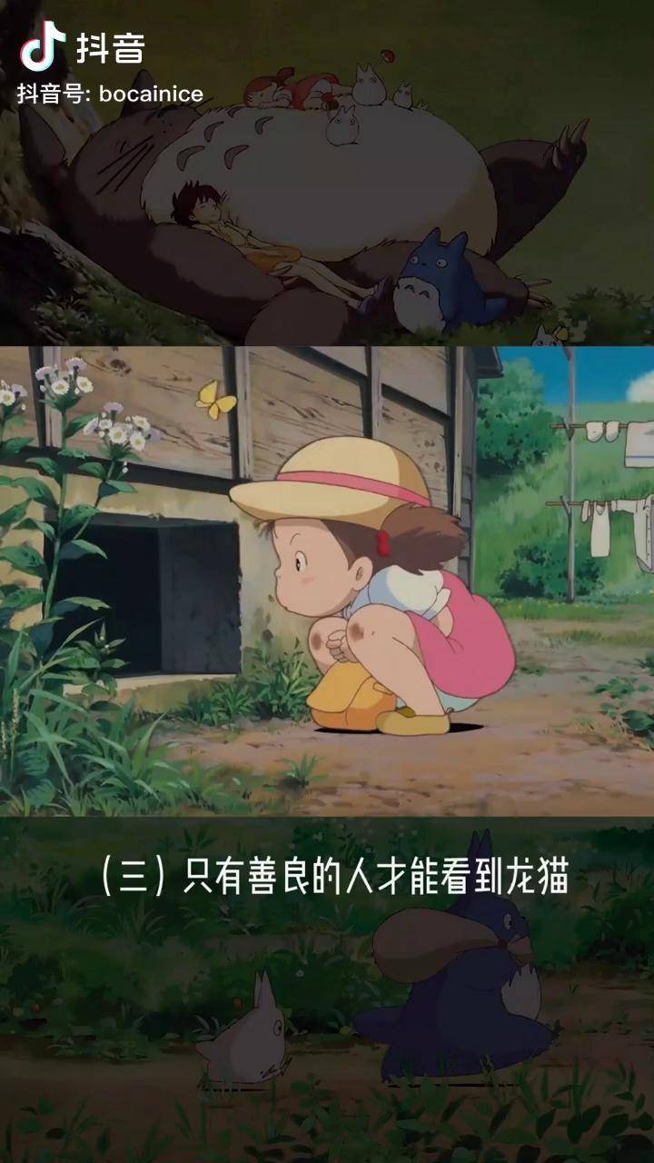 心存善意定能途遇天使龙猫宫崎骏龙猫动画片龙猫宫崎骏动漫治愈