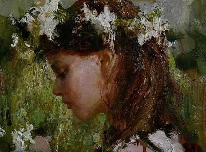 【写生啦】神形兼备丨尼古拉·布洛欣油画,素描人物作品