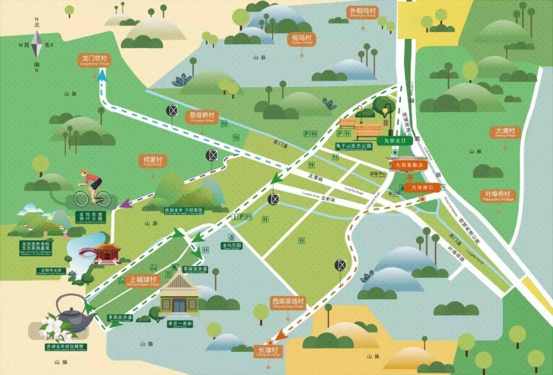 盛夏的这两条游龙坞线路不出杭州也能轻松避暑