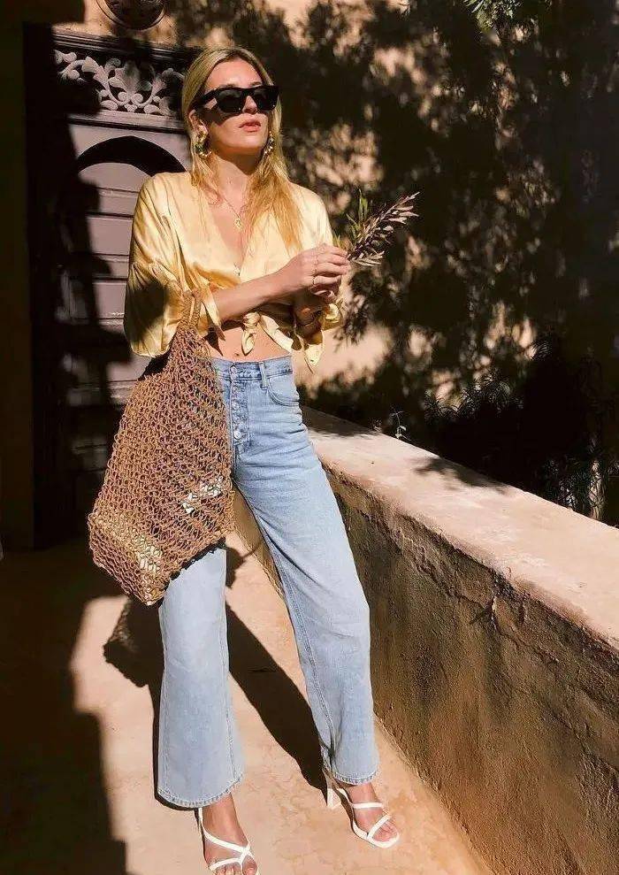 芭蕾|早秋必穿“牛仔裤+仙女鞋”，显气质显高级还显腿长！