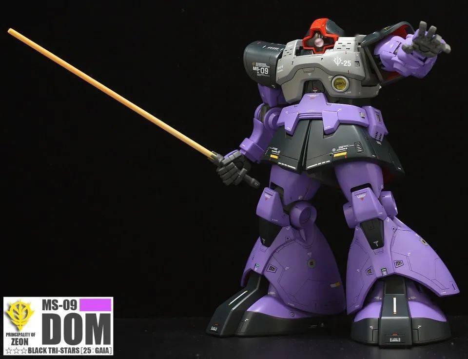 [小t高达秀]mg ms-09 黑色三连星 盖亚机