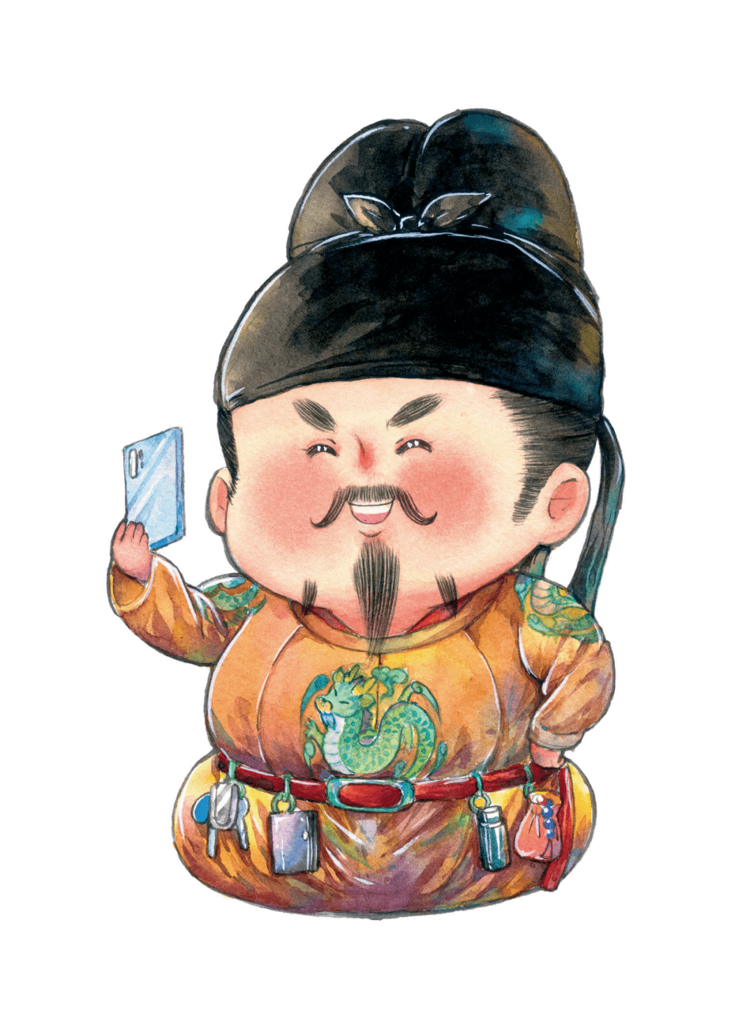 却偏偏靠肥——爱逛吃,爱臭美,不一样的大唐白富美"唐贵肥"c位出道啦!