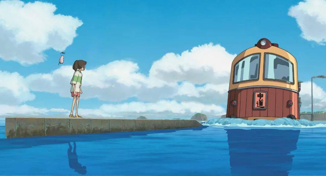 有观众曾说,无论在哪里,只要正在播放《千与千寻》,总是会停下来,在