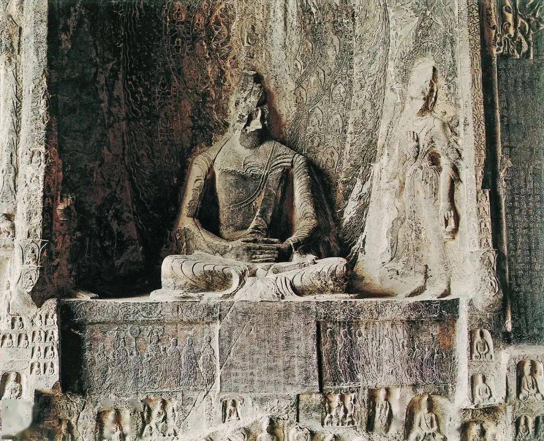 龙门石窟的造像艺术与题记书法