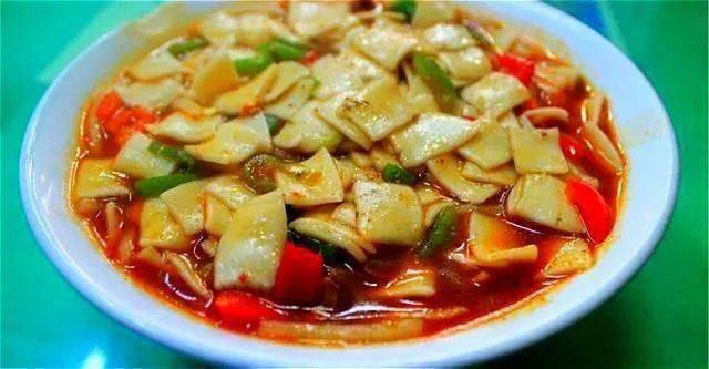 河湟文化青海饮食面片拉条