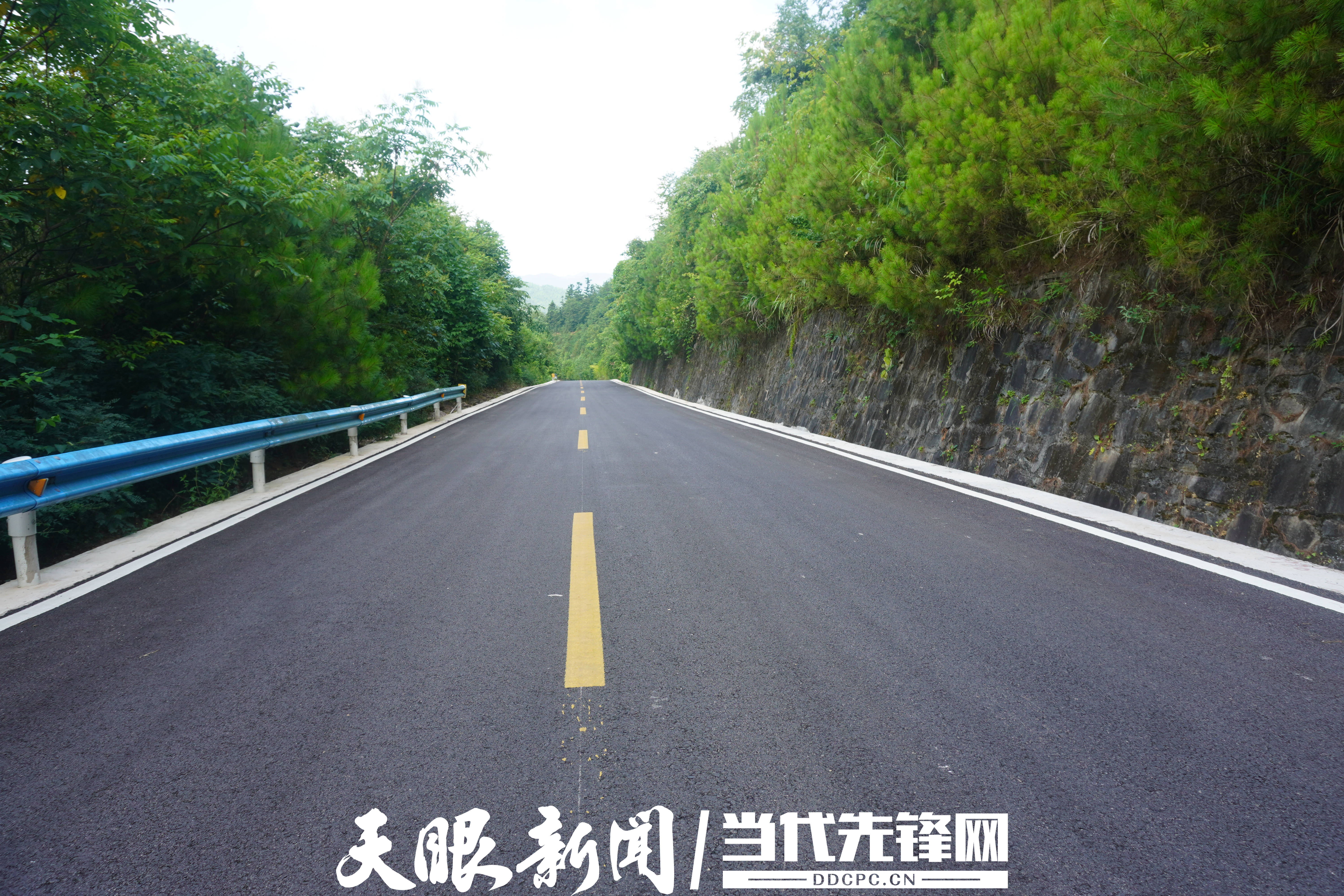 改造提升后的县乡公路