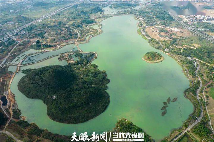 北纬26度贵安新区不容错过的风景月亮湖公园等你来打卡