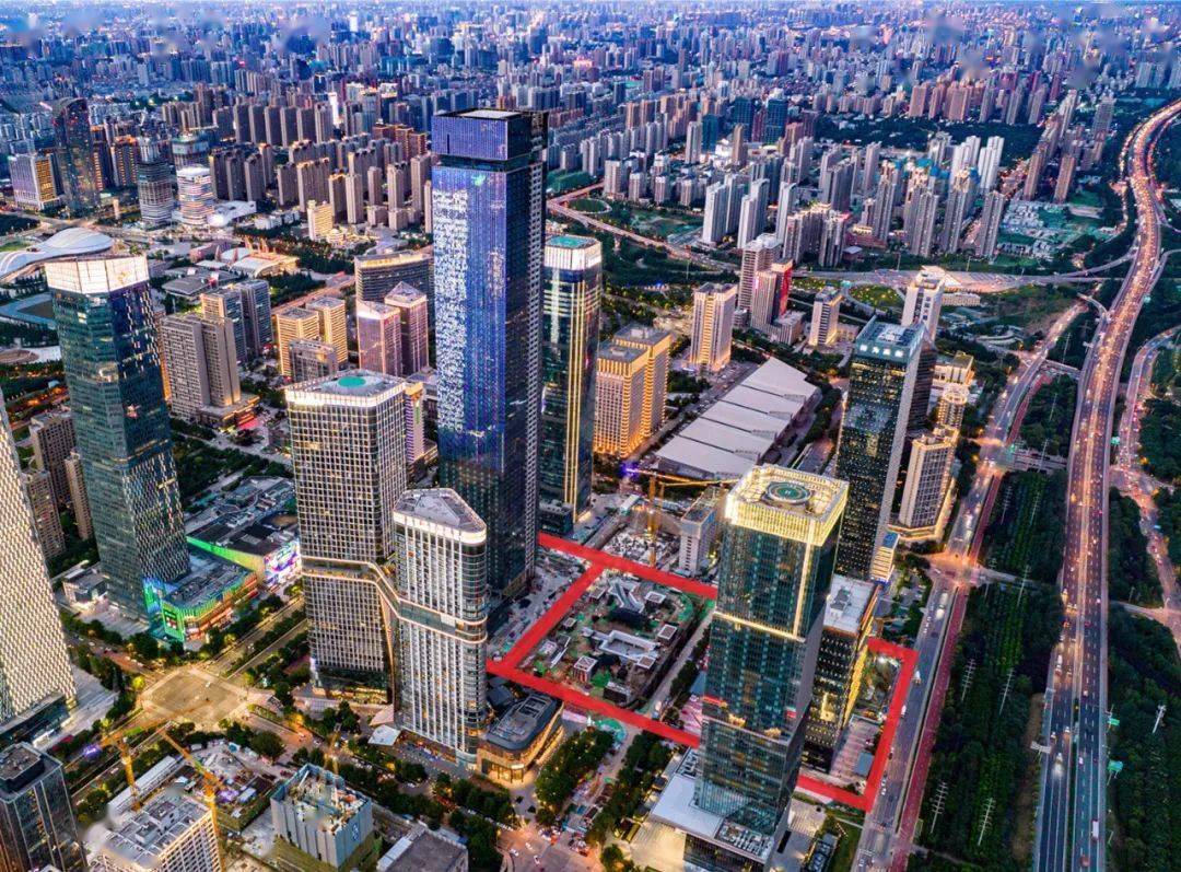 23公里地下超级环廊这里是大西安的金融岛