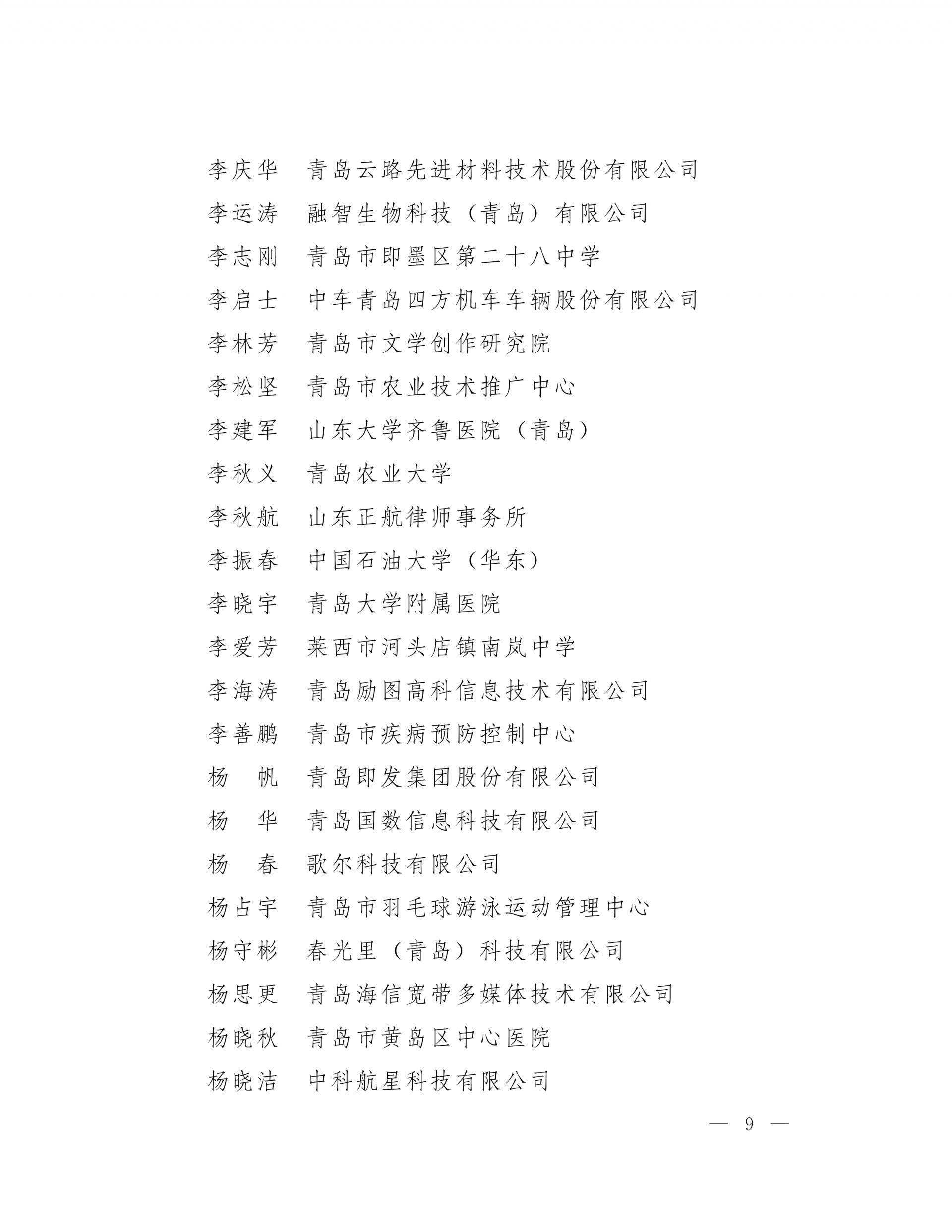 这297人,青岛拔尖人才_用人