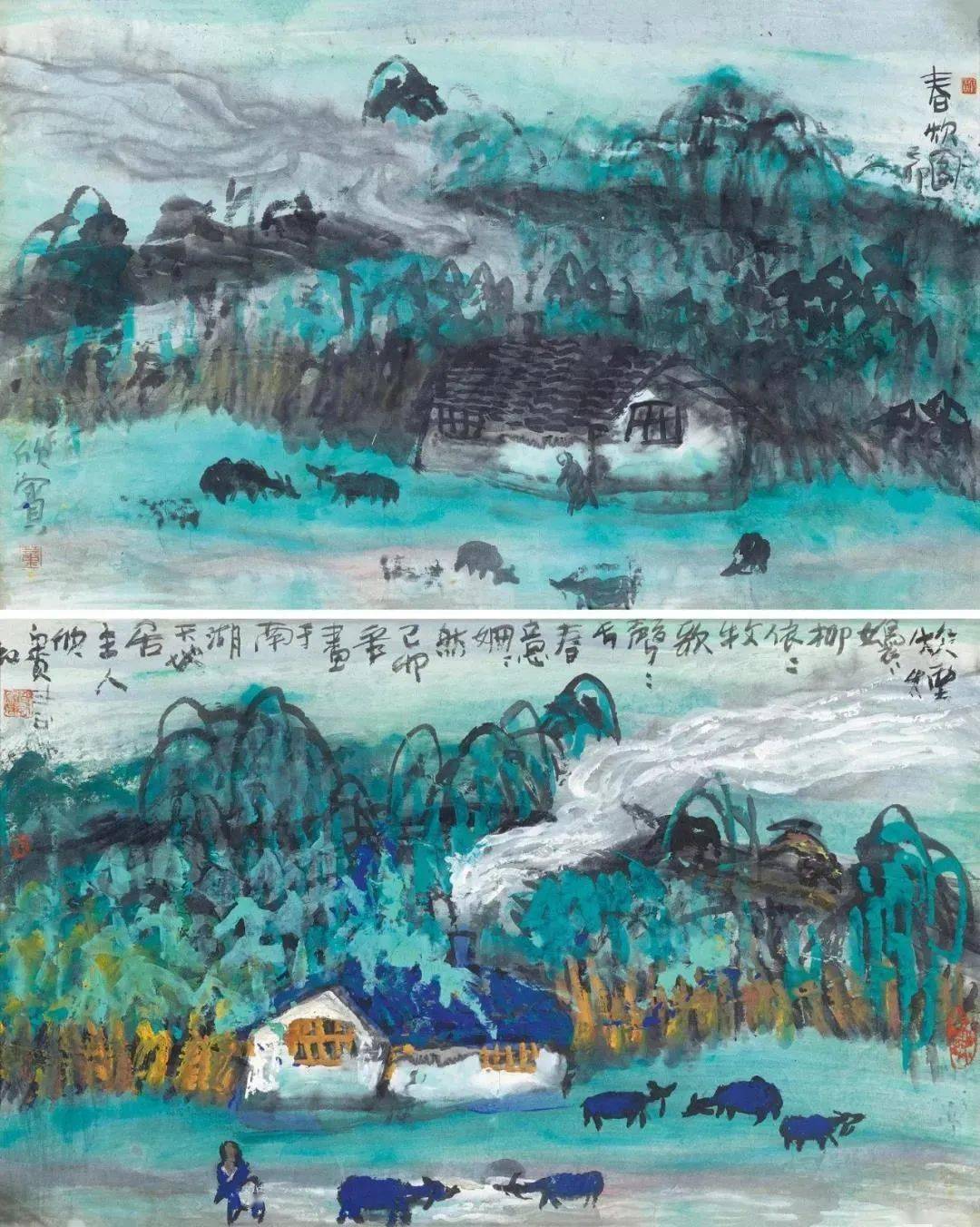 "新山水画"开创者,一位被遗忘的大师_董欣宾