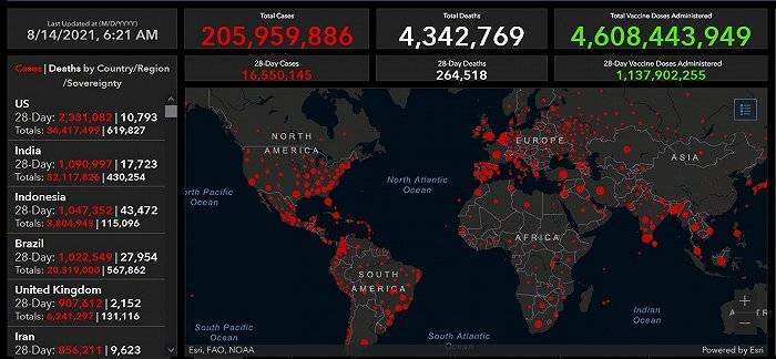 国际|英格兰解封后病毒或不再呈指数型扩散，各大疫苗商每年将从加强针获利数十亿美元 | 国际疫情观察（8月14日）