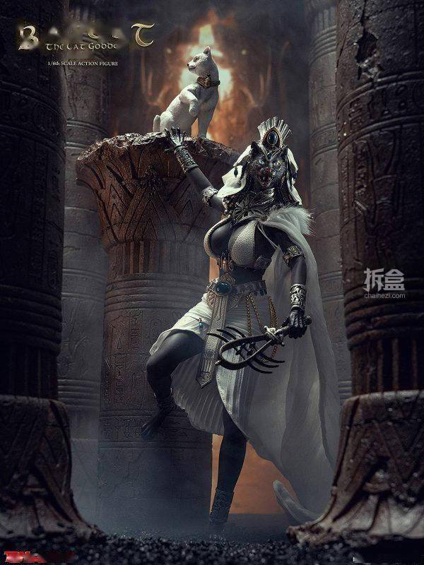 tbleague 1/6 埃及猫神 巴斯泰托 可动人偶 古代兵人_女神