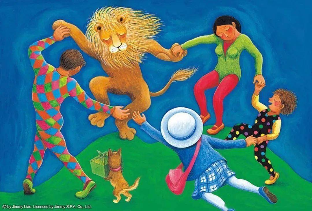 插画家几米:一代人童年的后花园._绘本