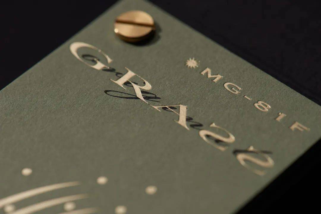 这一波烫金效果漂亮