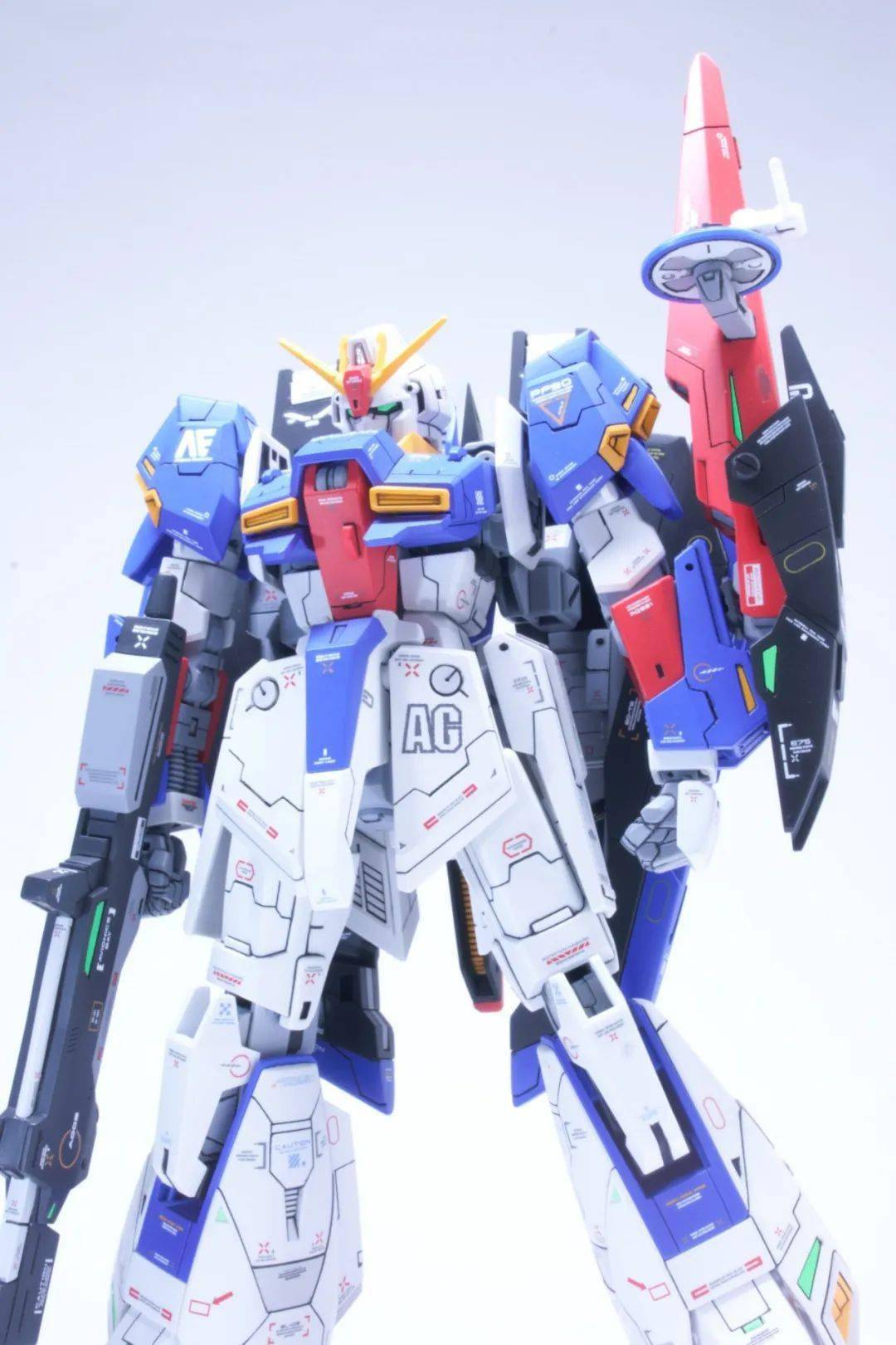 朝rg前进hgucz高达细节改造