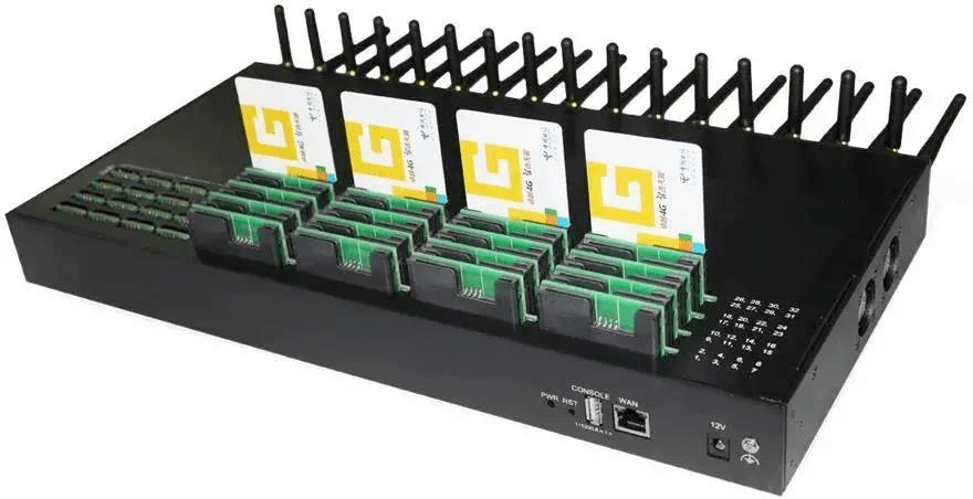 插手机卡接收短信的设备