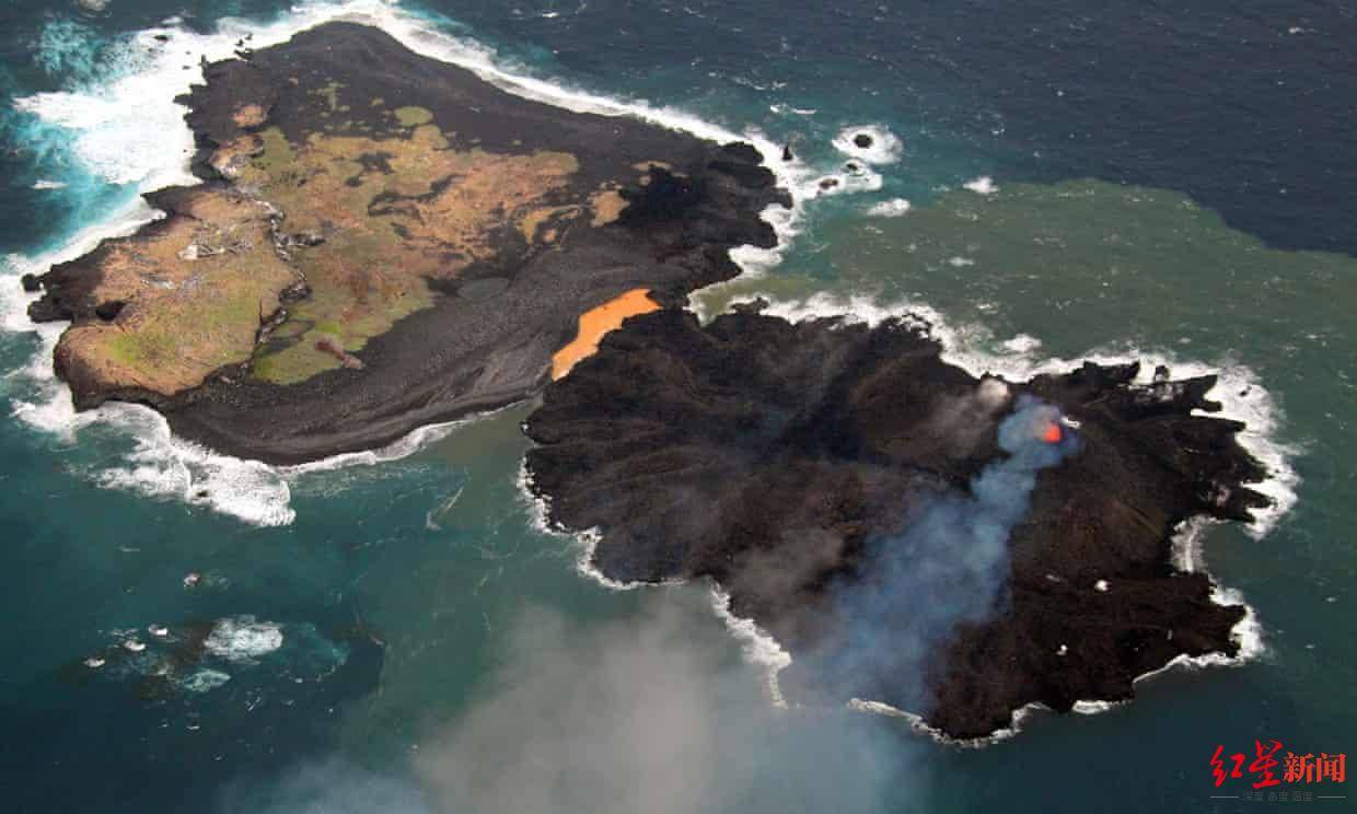 日本海底火山喷发形成新岛 该地此前火山岛因海浪侵蚀消失