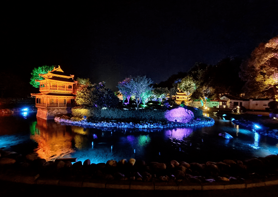 岳陽樓景區亮化提質高清圖曝光_夜景