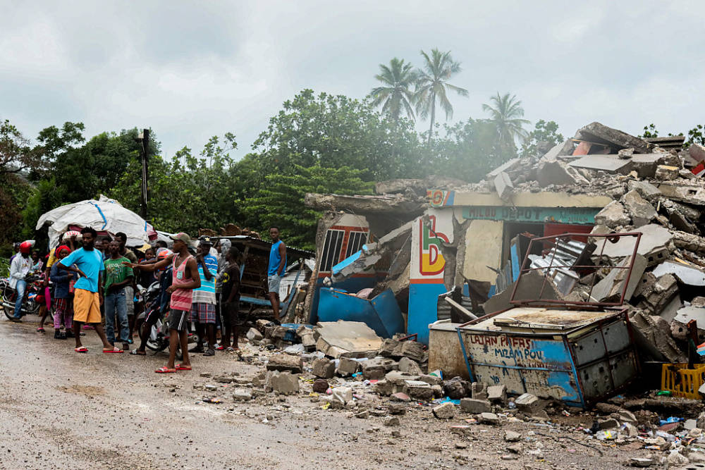 海地地震致近2000人死亡,聯合國:海地約50萬受災兒童境遇堪憂