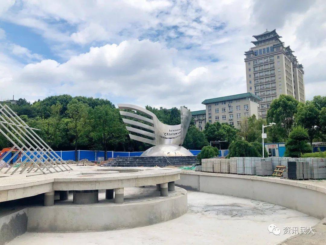 民大暑期翻新大变化智慧物流中心豪华体训大楼拔地而起欲知速进