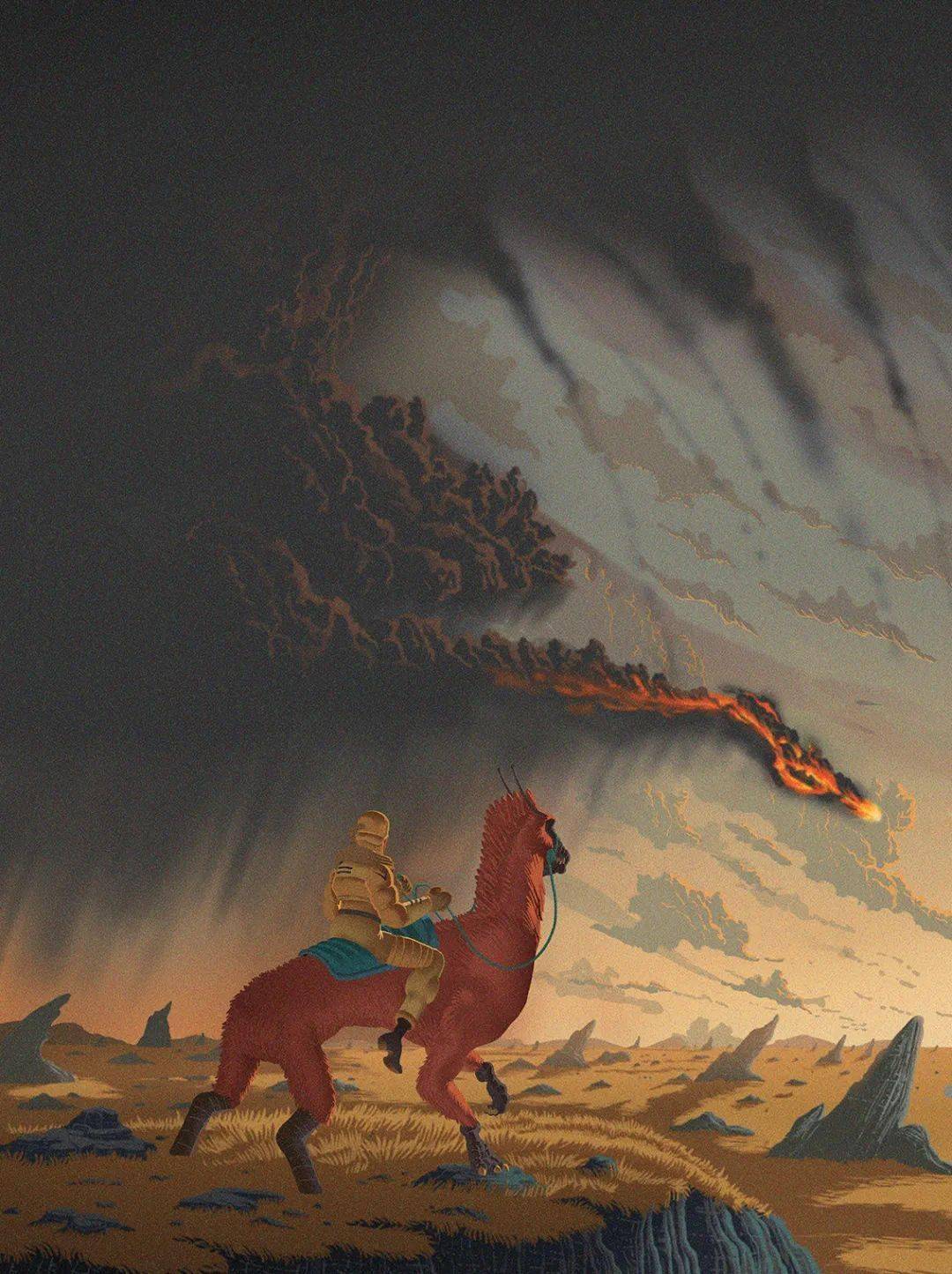 铁屑|这个小哥画风，好诡异的魔幻！