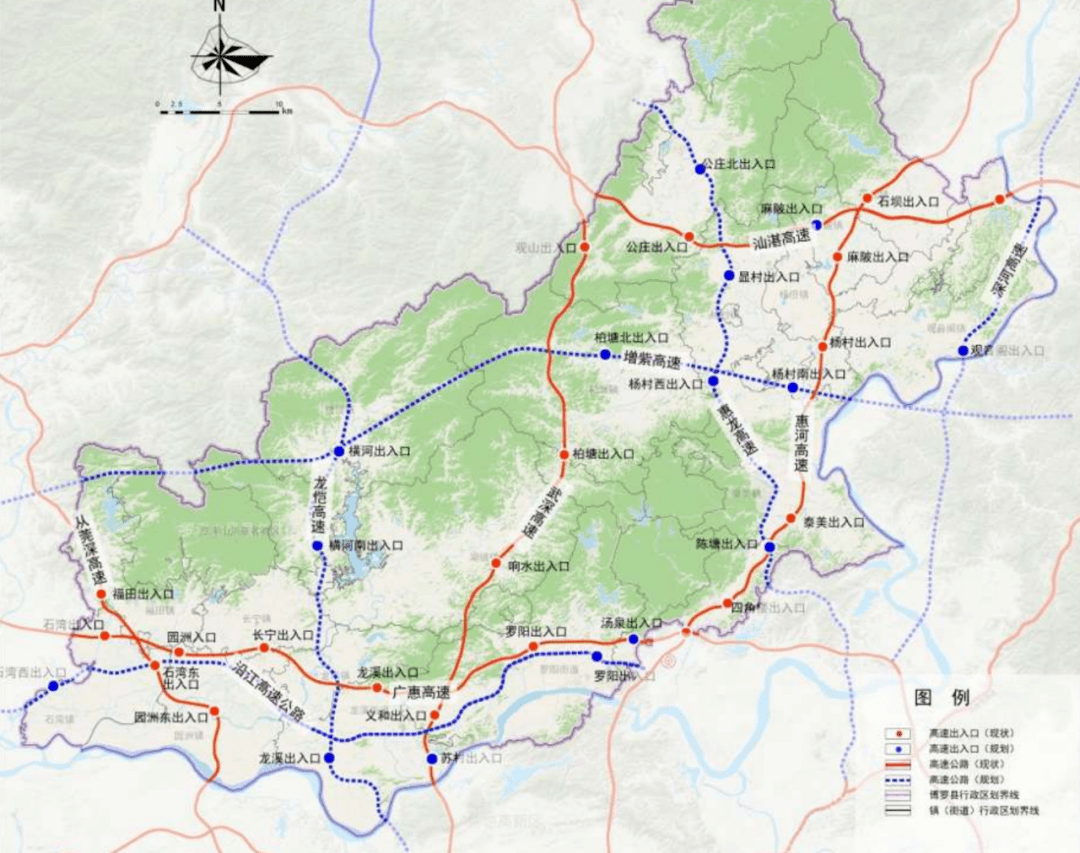 博罗县振兴大道规划图图片