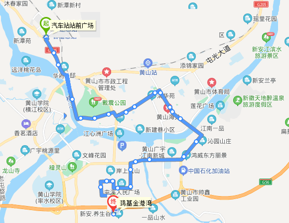 东路—前园北路—北海路—屯光大道—社屋前路—前湖路—牌坊前路