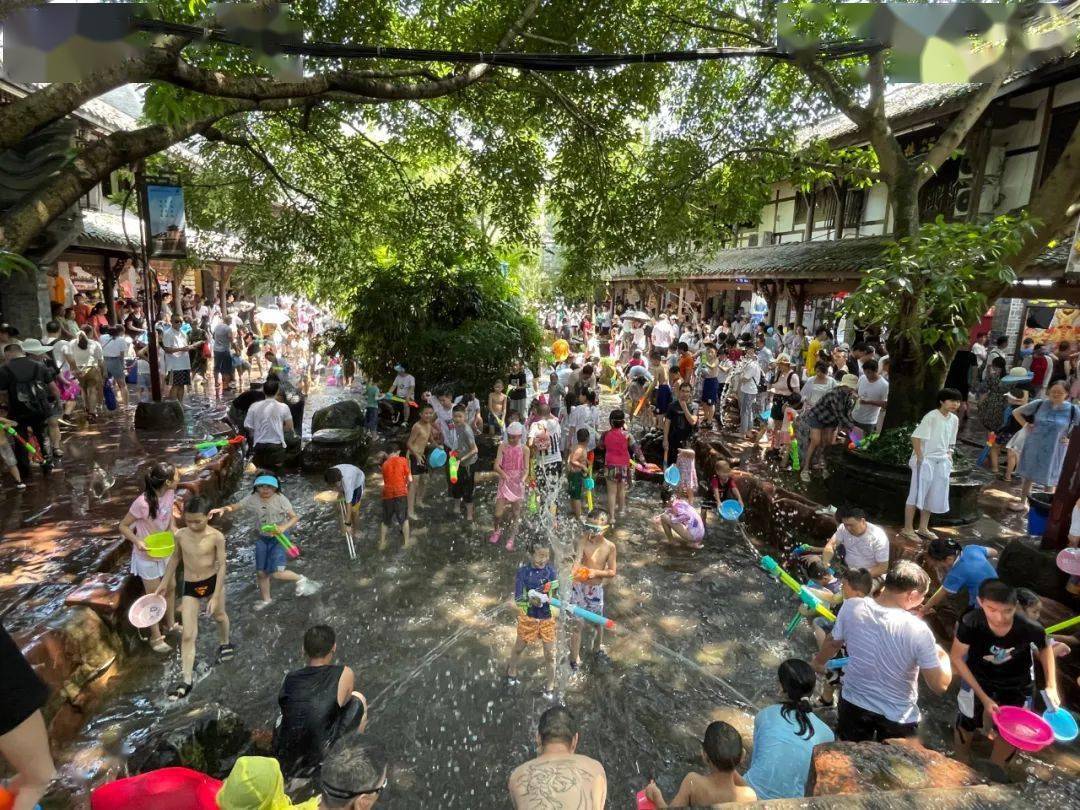 最后耍水time黄龙溪自然玩水胜地等你来pick