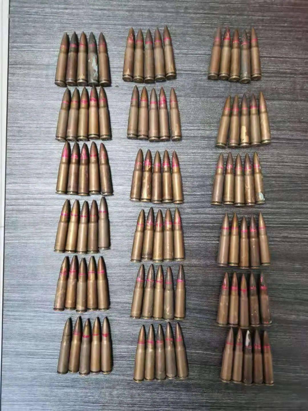 百日攻坚丨海南区公安分局收缴子弹90发和训练炮弹一枚