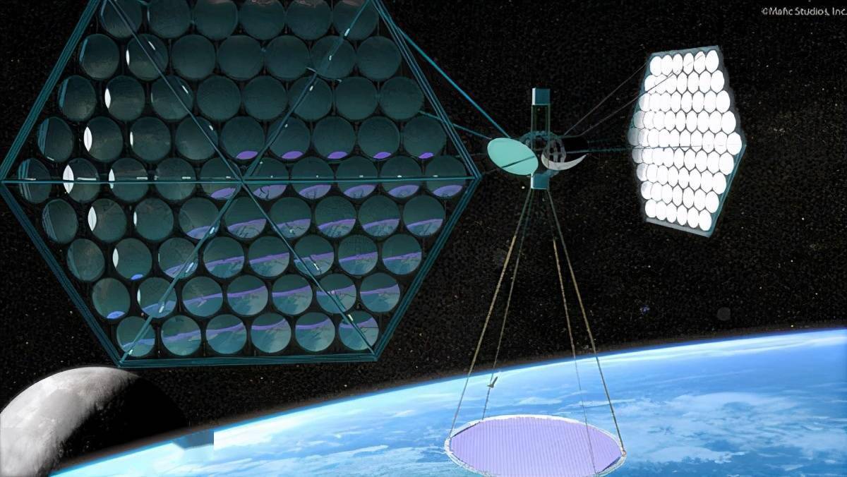 初级戴森球我国要建太空发电站千米级尺寸吸收太阳能传回地球