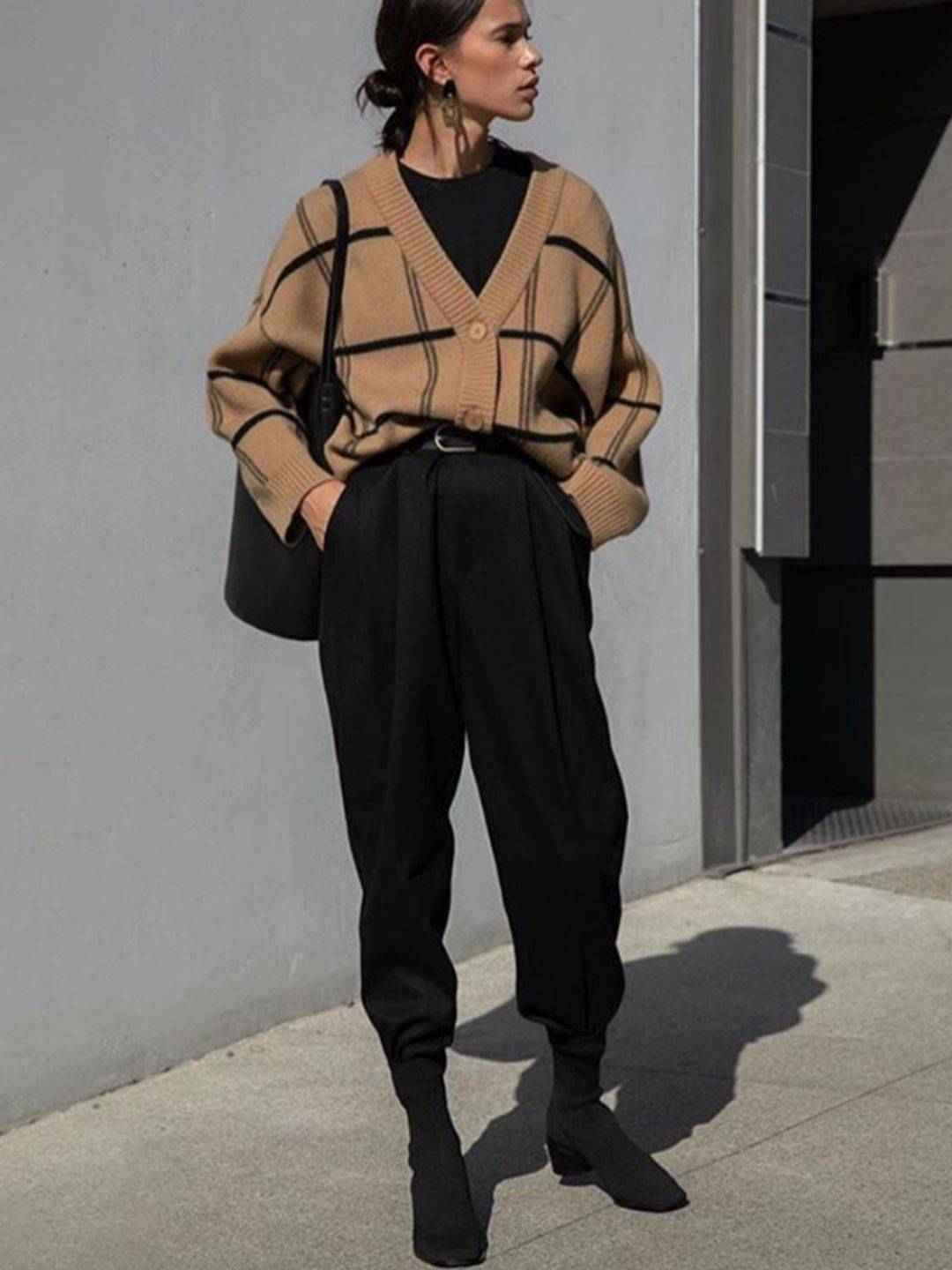 蓝色|初秋换季穿“ 奶奶衫 ”呀，太好穿了！