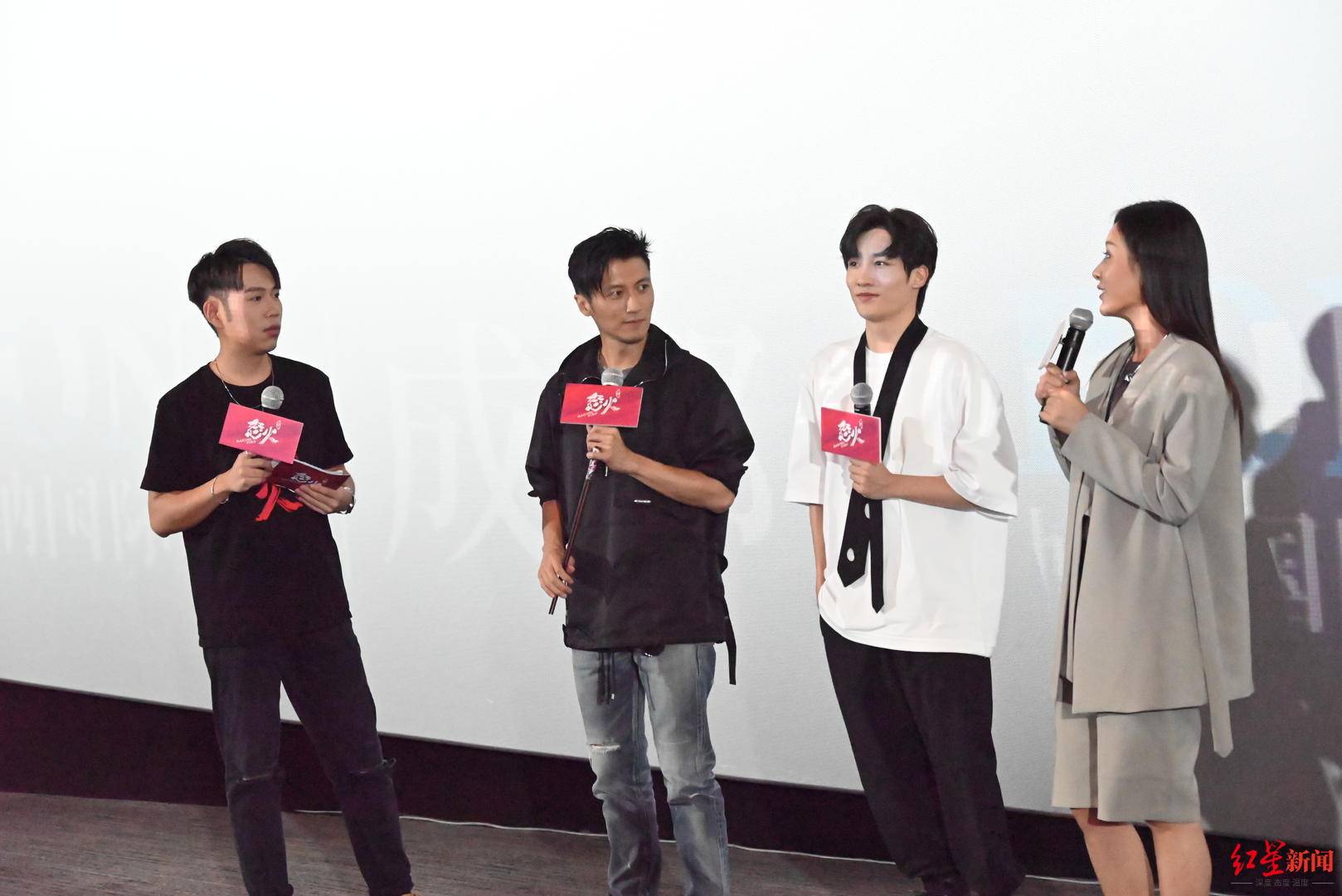 角色|《怒火·重案》“大反派”谢霆锋来蓉路演：为动作戏拼尽全力