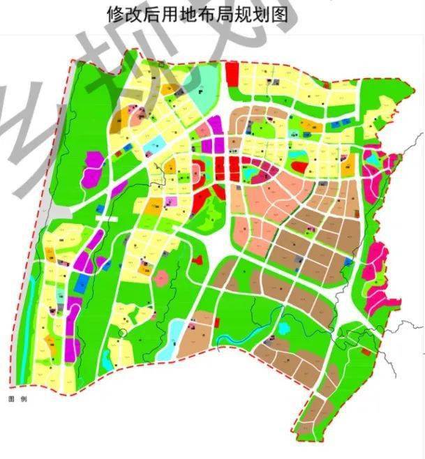 巴南区鹿角新城规划图图片