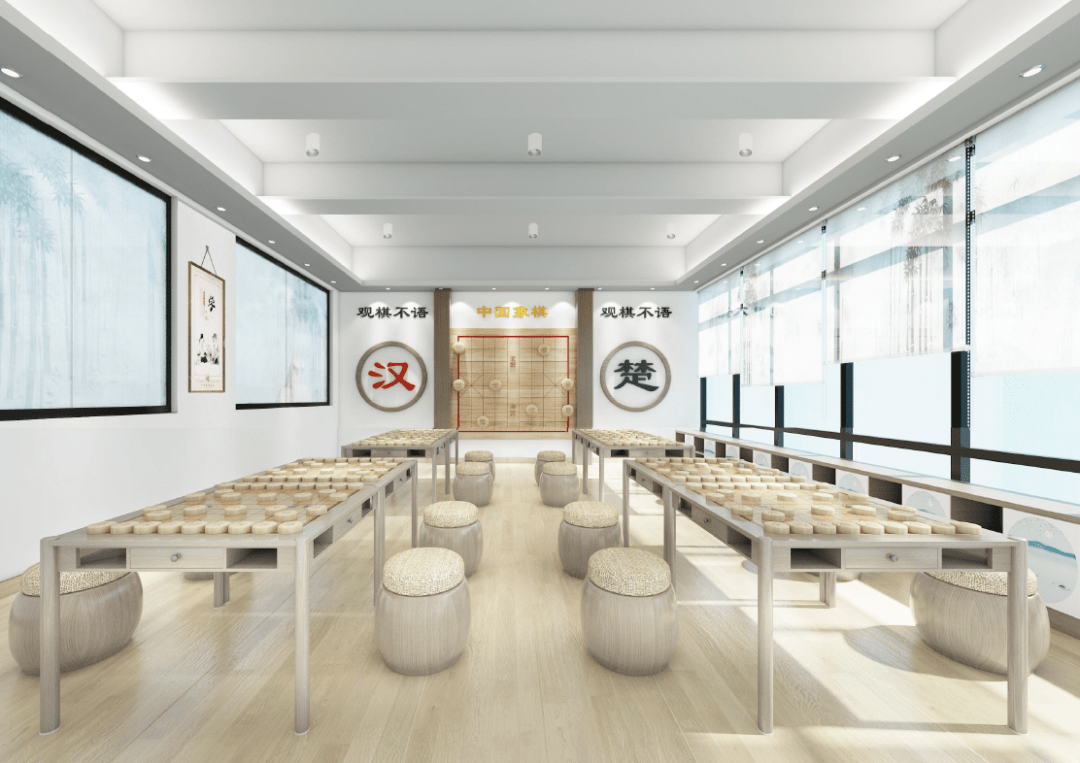 象棋室效果图舞蹈室效果图开新局,擦亮古梅教育品牌"麻涌目前还没有一