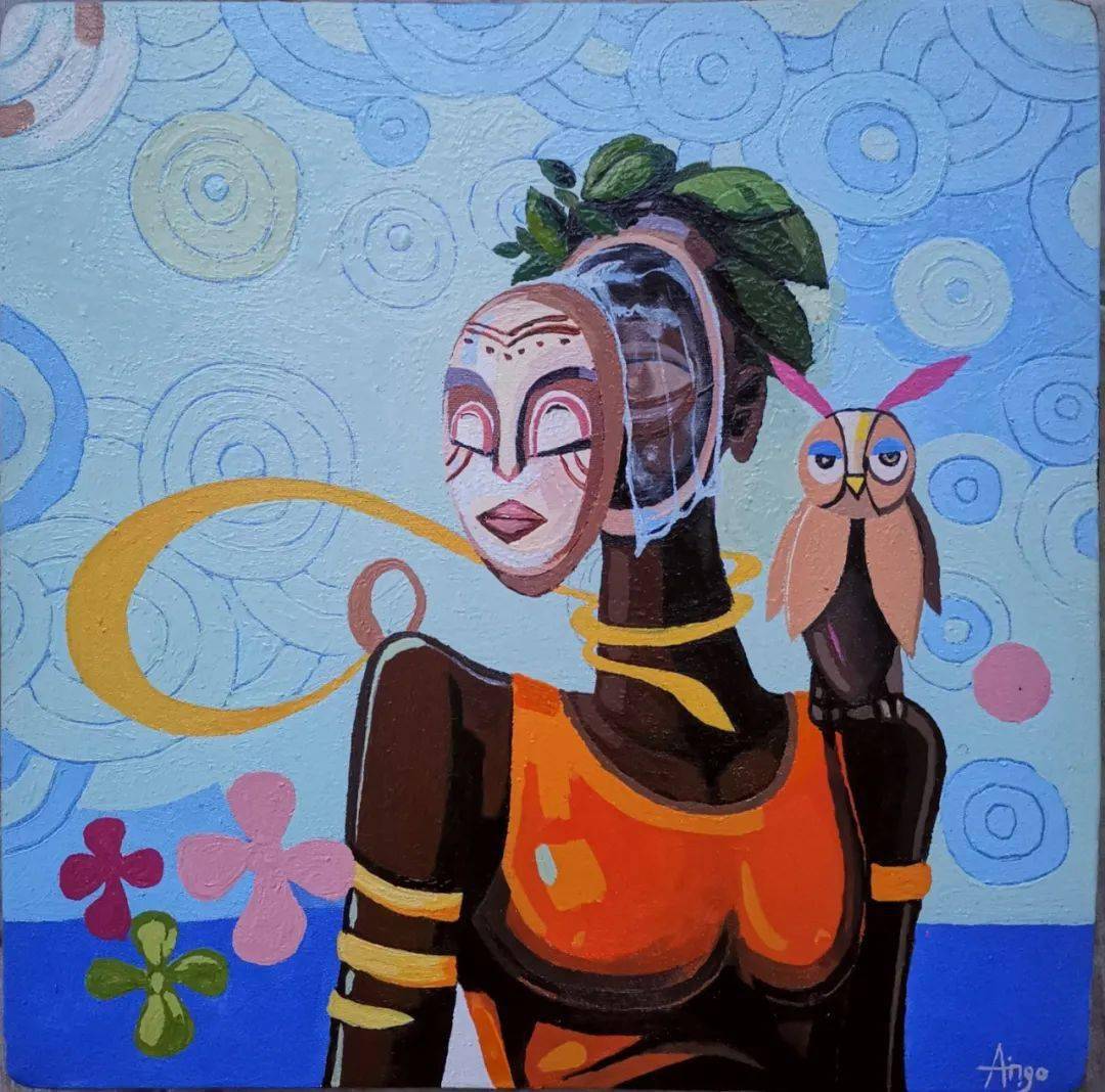 从本质上讲它是在欧洲油画各种风格基础上的延伸,众多优秀的非洲艺术