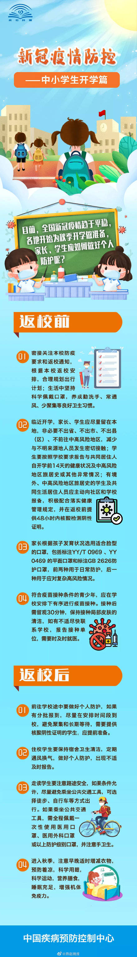 中国|新冠疫情防控——中小学生开学篇