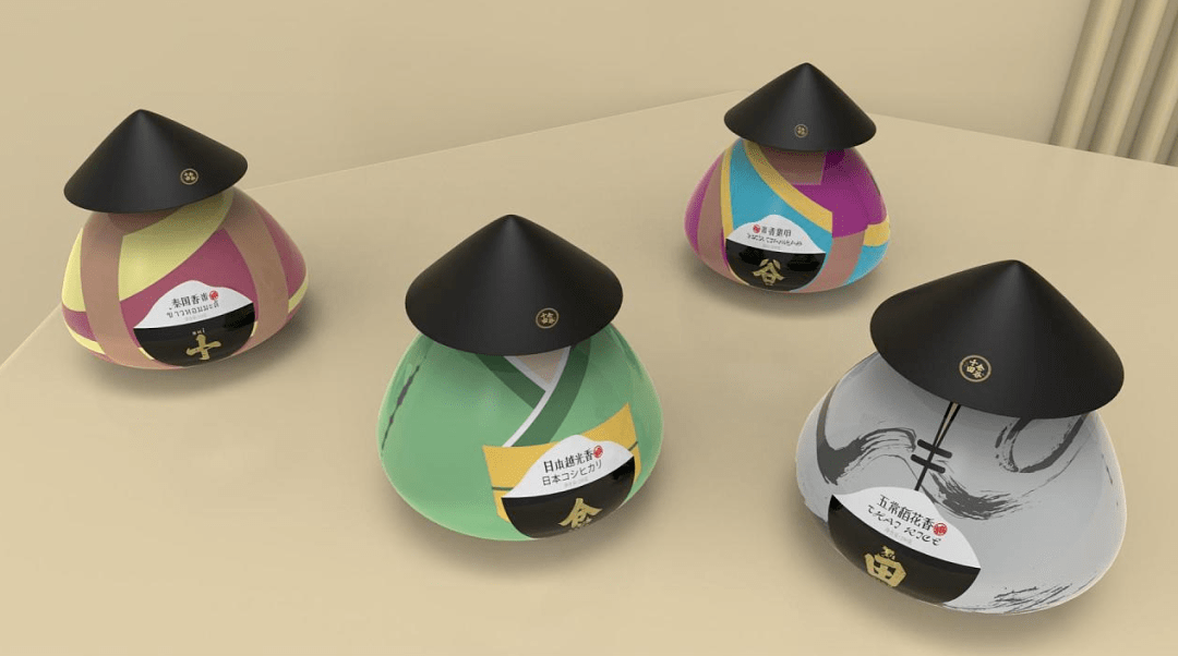 大米包装这样设计吸睛有个性