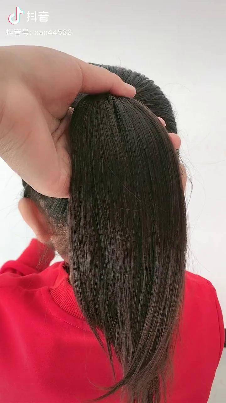 这款马尾辫你学会了吗今日推荐热门儿童发型编发发型编发教程