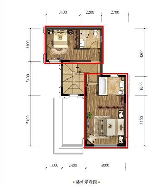 好住多人口家庭必看围合式院落l型花园146㎡合院户型研究